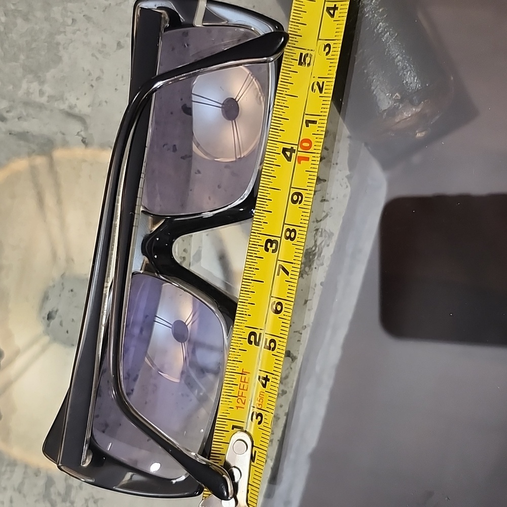 Ultra Graffitis France rectangular sunglasses Avante garde Black And Red 1980 - Picture 10 of 14